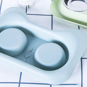 Upgrade Your Pet's Dining Experience with Our Stainless Steel Pet Feeding and Water Bowl